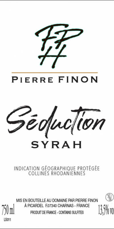 I.G.P. SYRAH – Séduction 2022